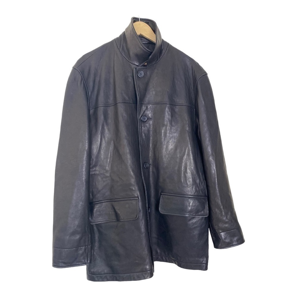 Vintage Leather Jacket/Coat Mens , Black Size‎ 42​​​​​​​​